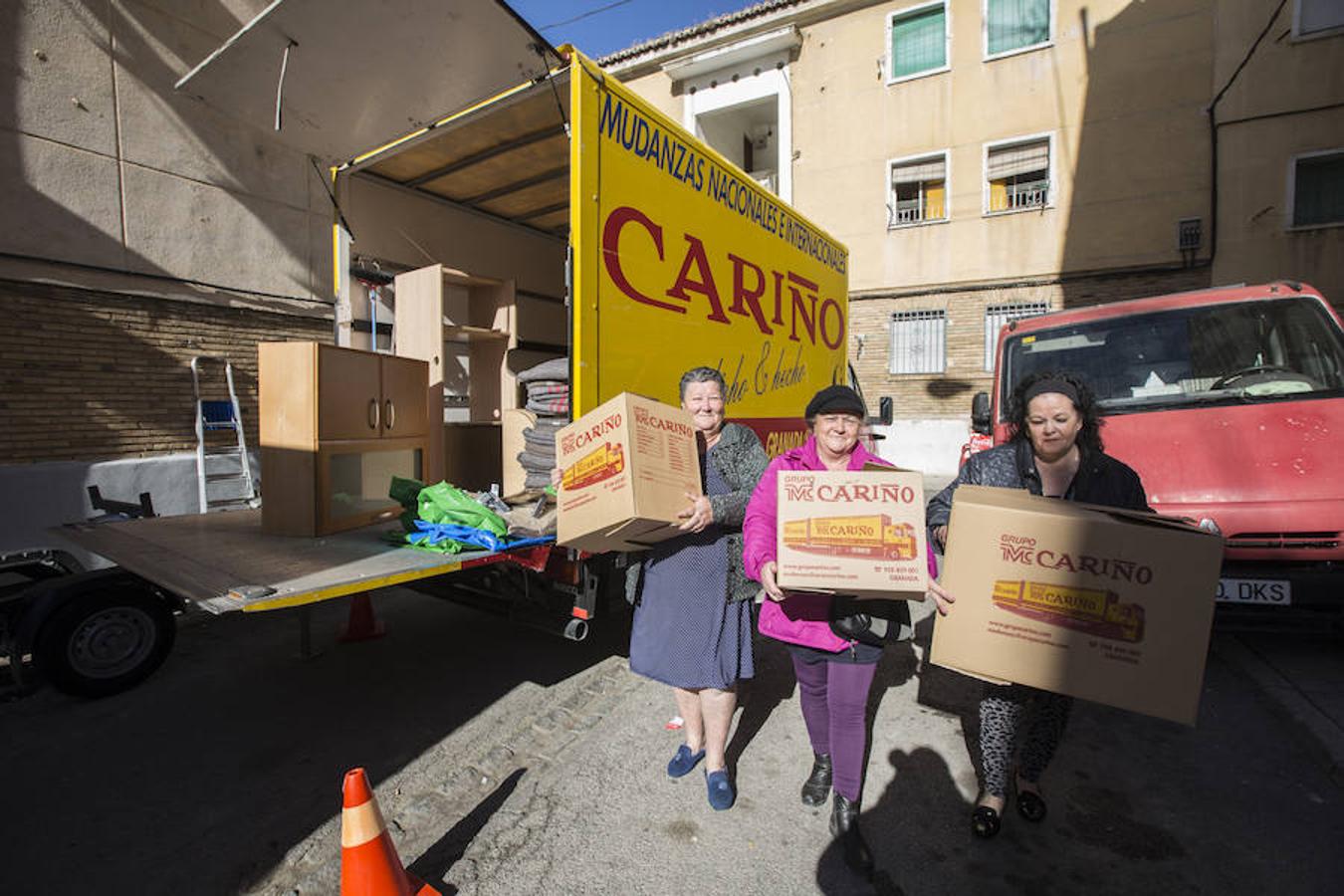 Comienza la mudanza en Santa Adela