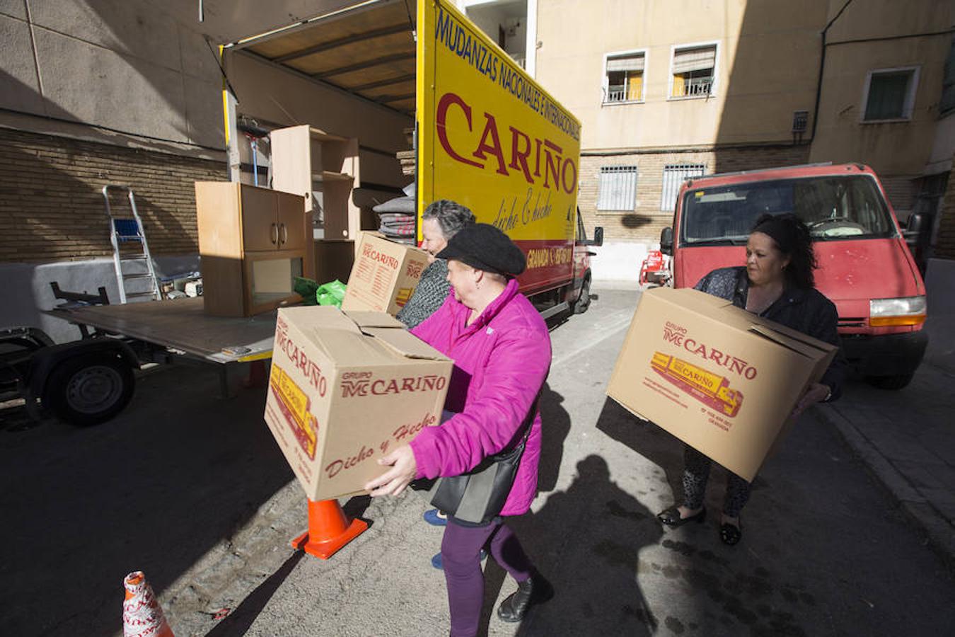 Comienza la mudanza en Santa Adela