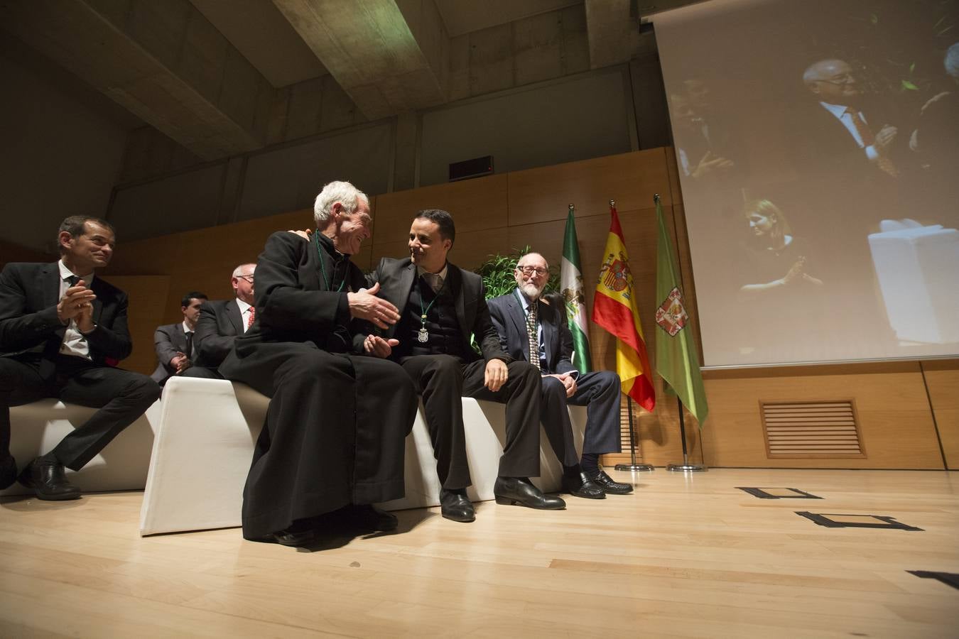El cantaor Pinilla y el hermano Gutiérrez Ferrer, hijos predilectos de Granada