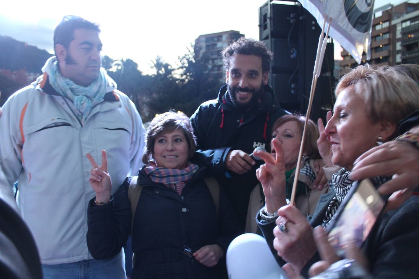 Unas 2.000 personas protestan en Jaén contra el «caos sanitario»