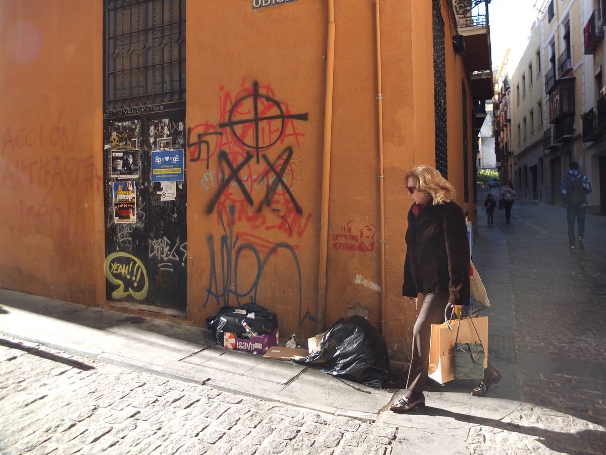 Patrimonio pintarrajeado