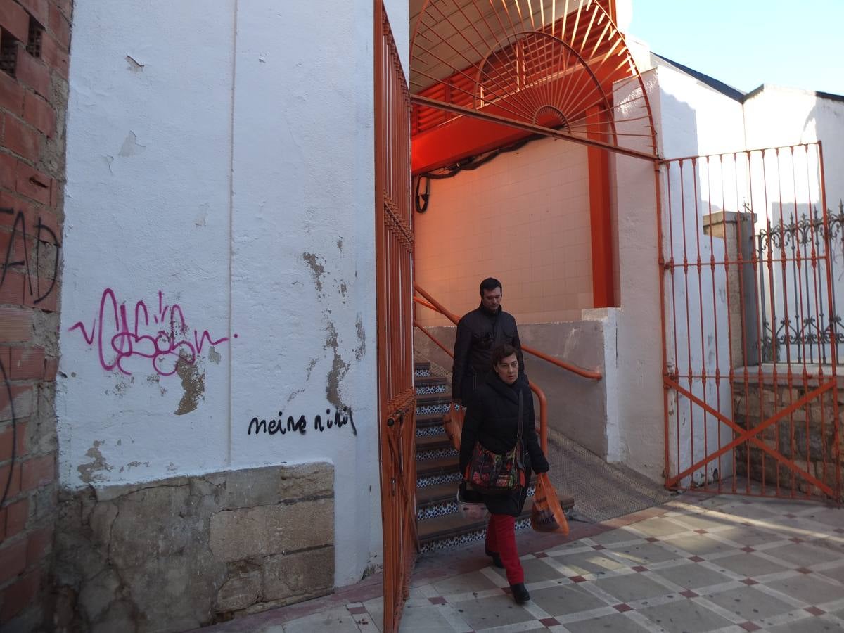 Patrimonio pintarrajeado