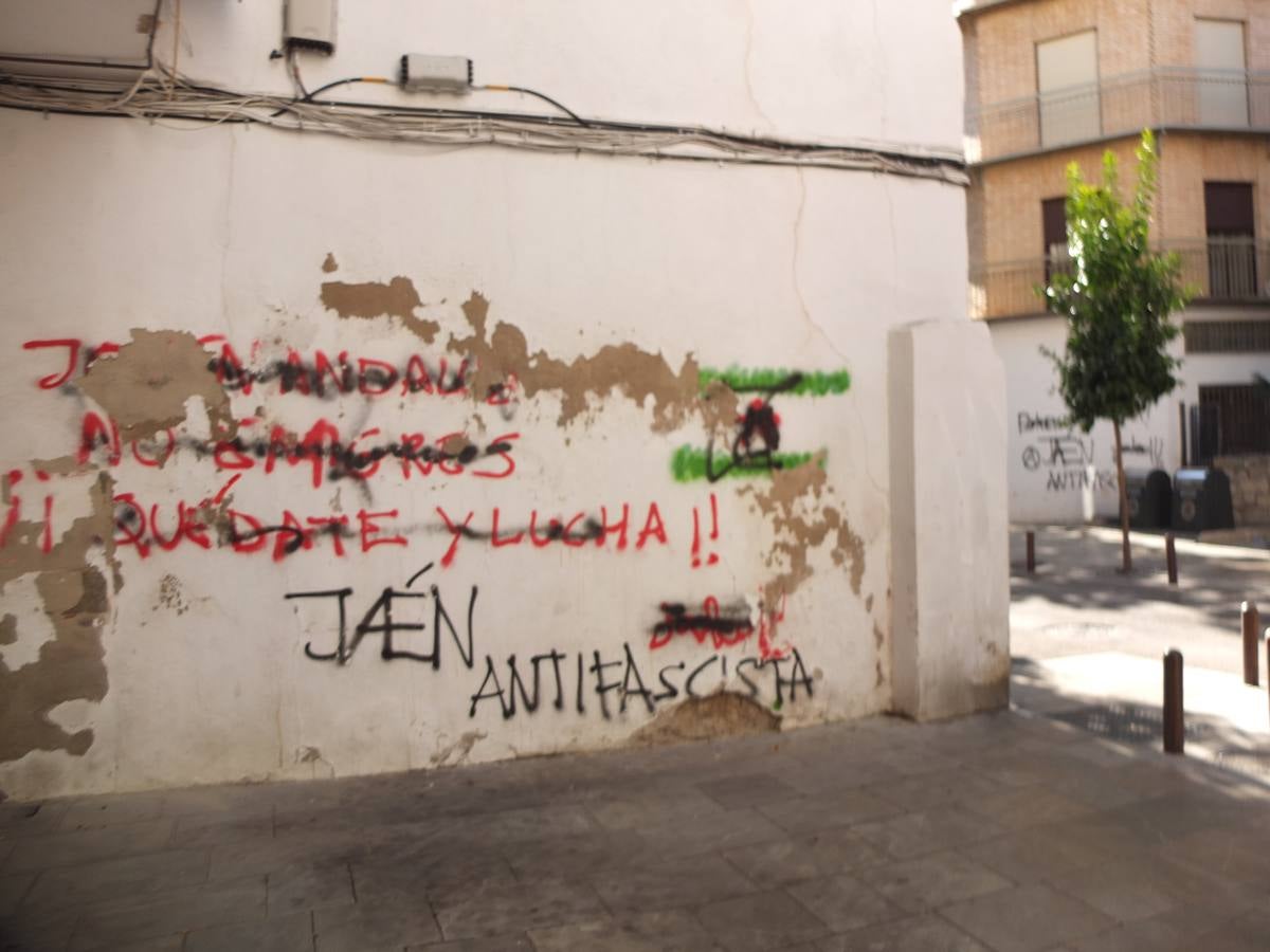 Patrimonio pintarrajeado