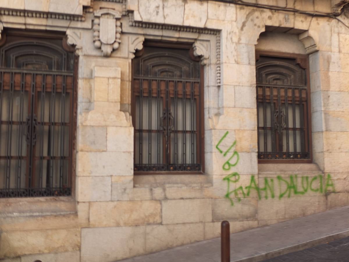 Patrimonio pintarrajeado