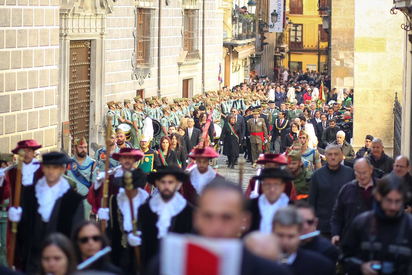 Granada celebra 525 aniversario de La Toma con un cruce de gritos sin incidentes
