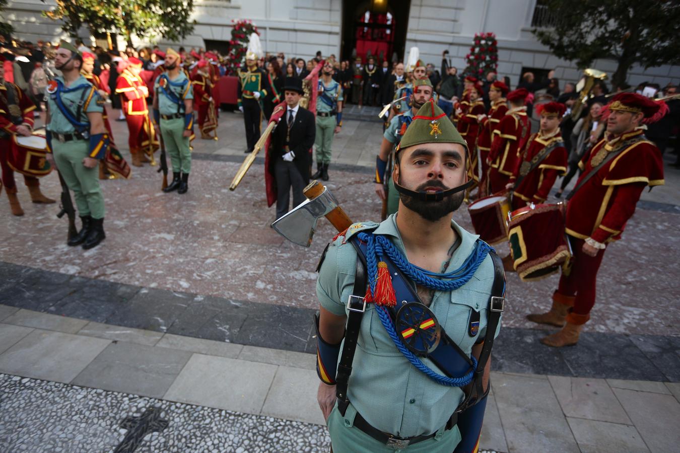 Granada celebra 525 aniversario de La Toma con un cruce de gritos sin incidentes