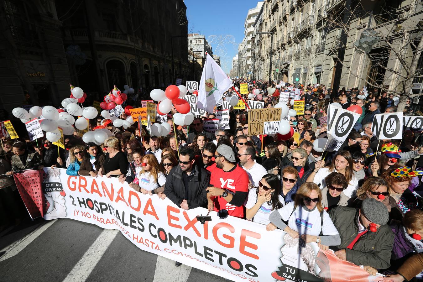 Granada pide «dos hospitales completos» por tercera vez en tres meses