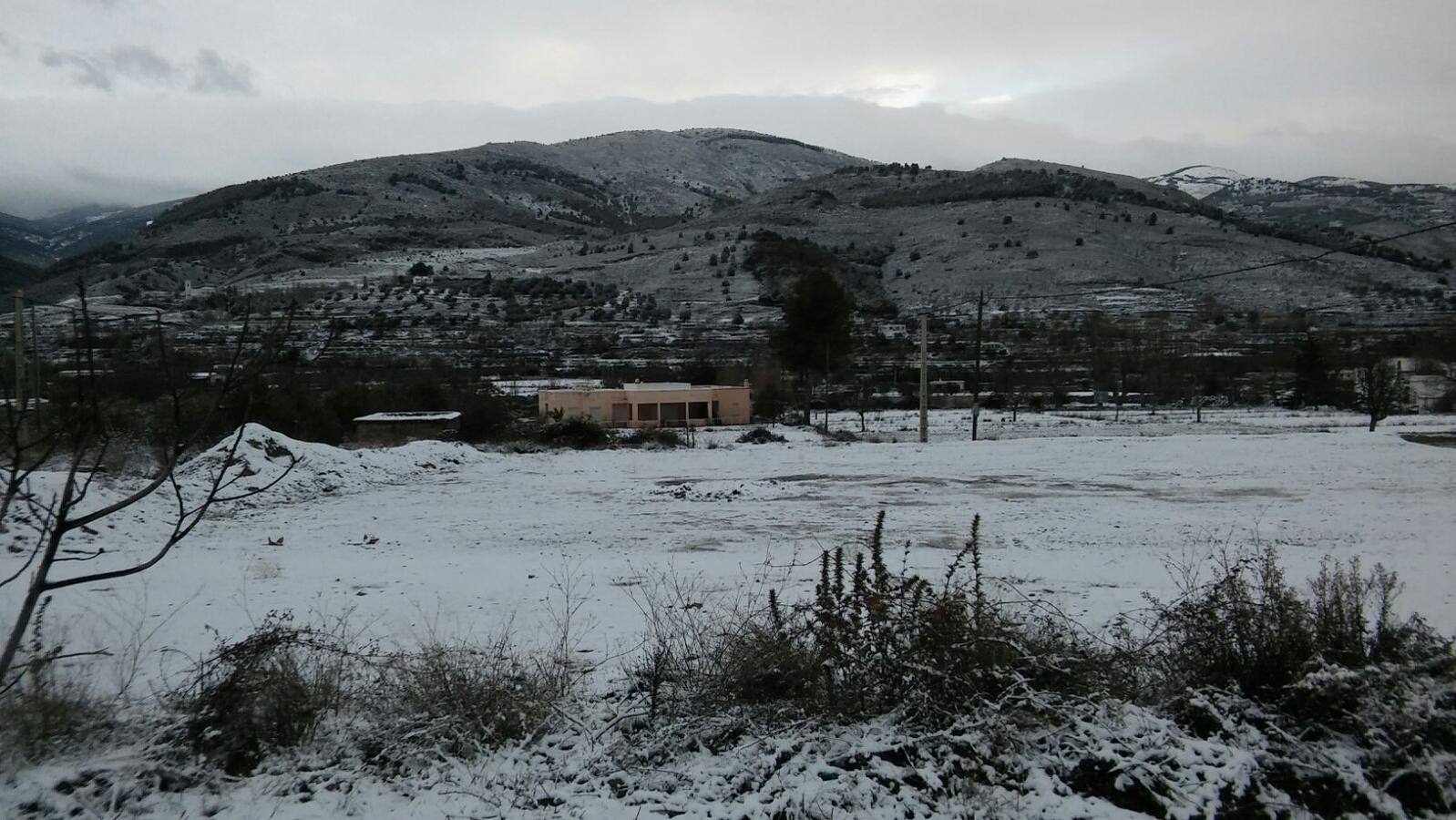 Nieve en Almería