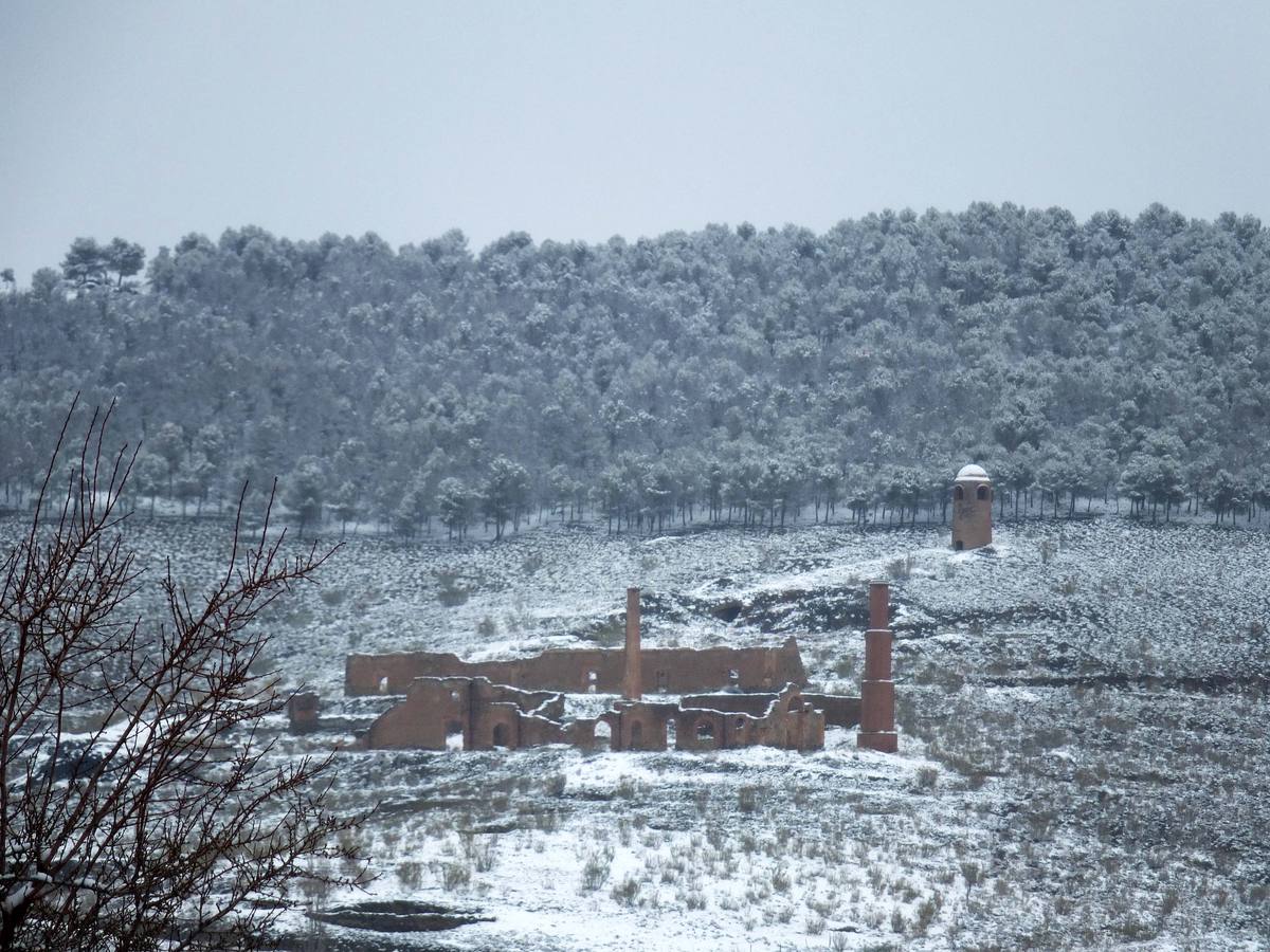 Nieve en la Comarca de Guadix