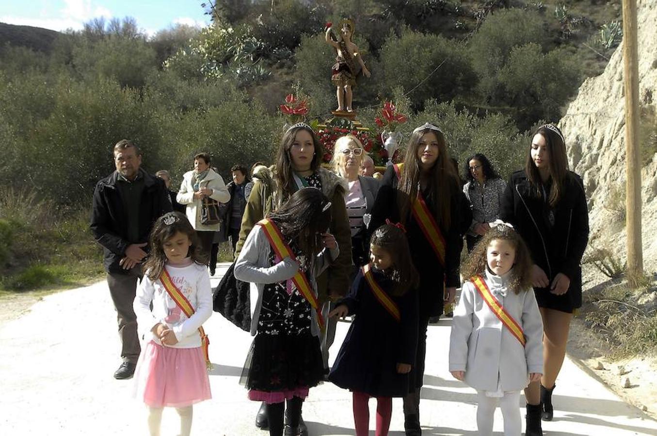 Fiestas patronales en Yátor