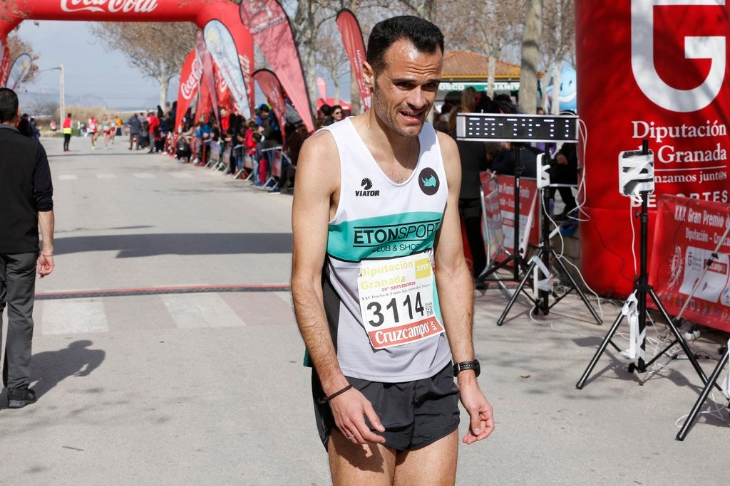 Llegada del Gran Premio de Albolote