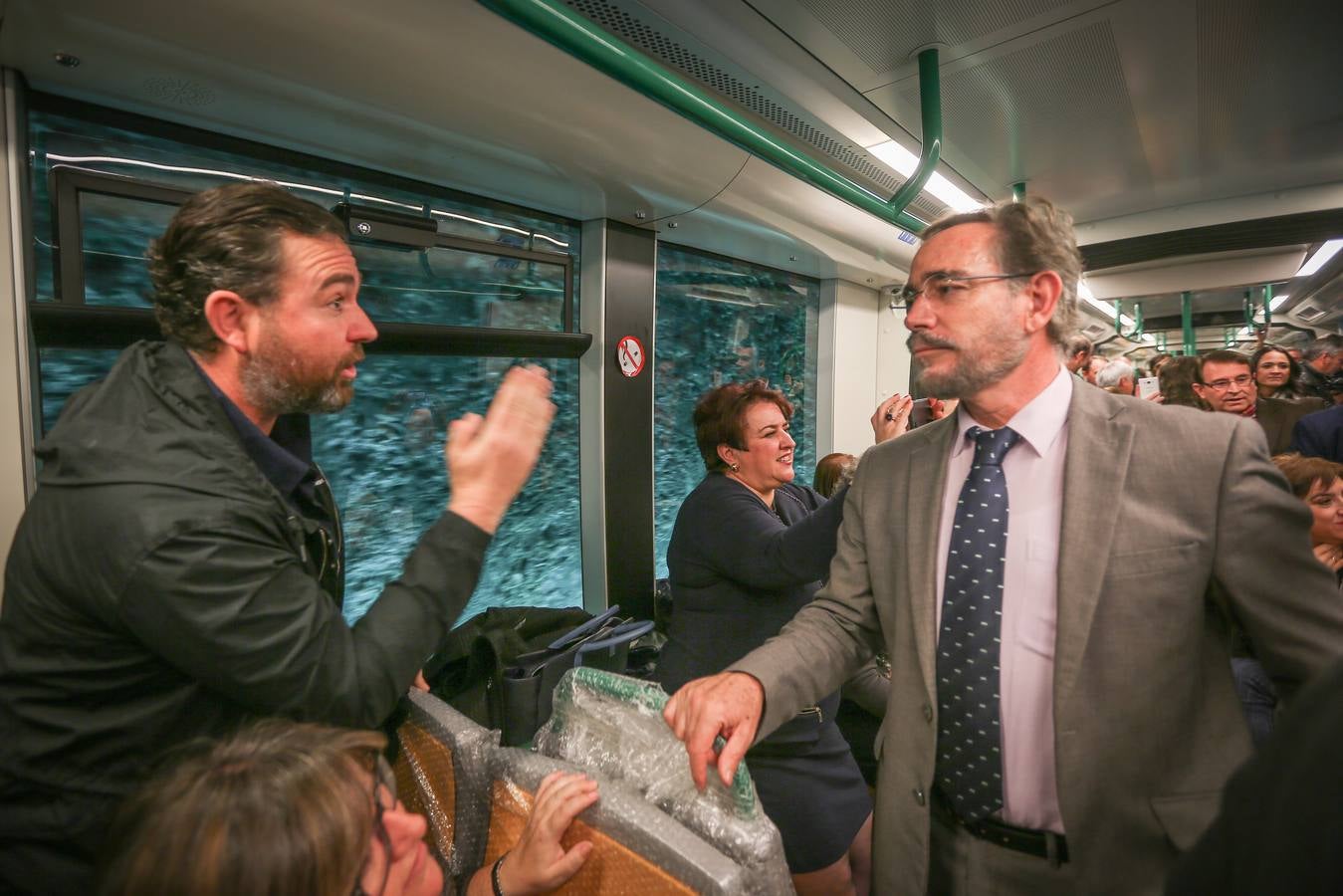 Pruebas dinámicas del metro entre Albolote y Armilla