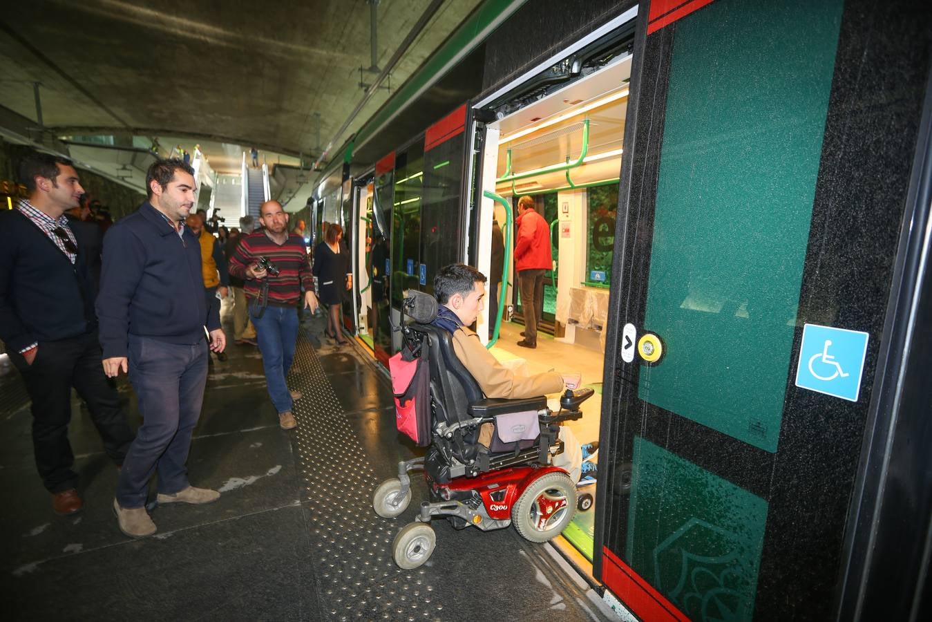 Pruebas dinámicas del metro entre Albolote y Armilla