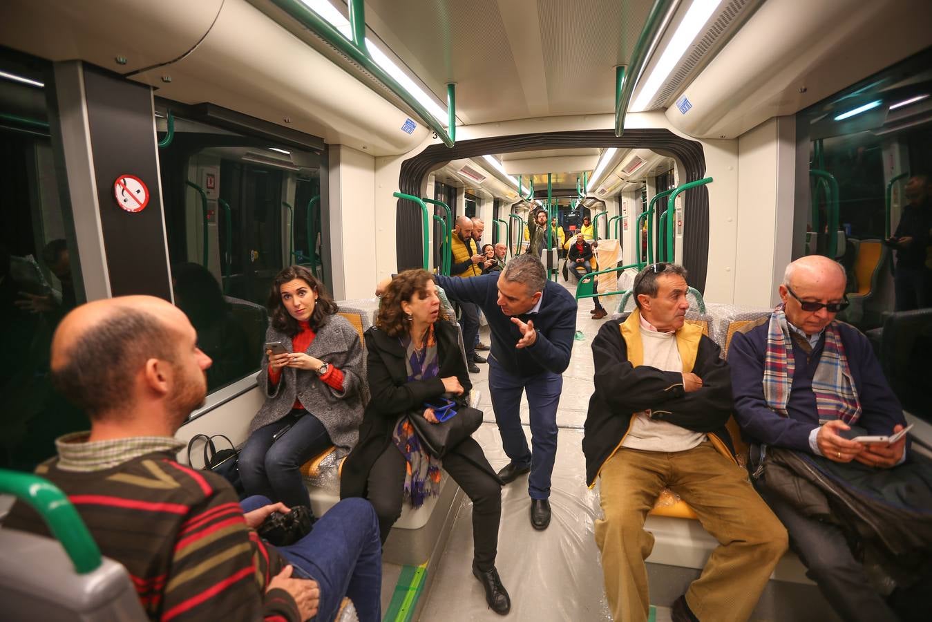 Pruebas dinámicas del metro entre Albolote y Armilla