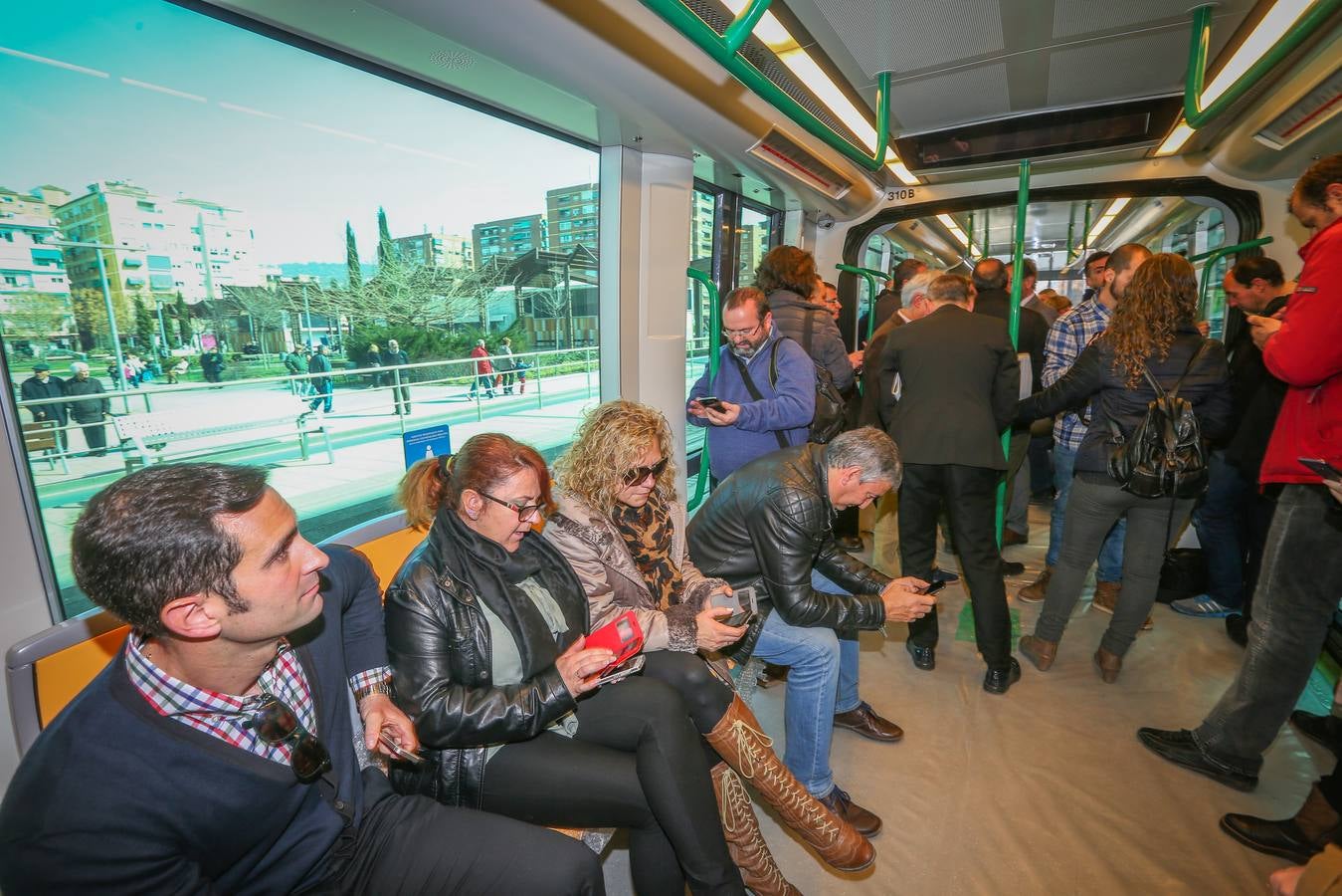 Pruebas dinámicas del metro entre Albolote y Armilla