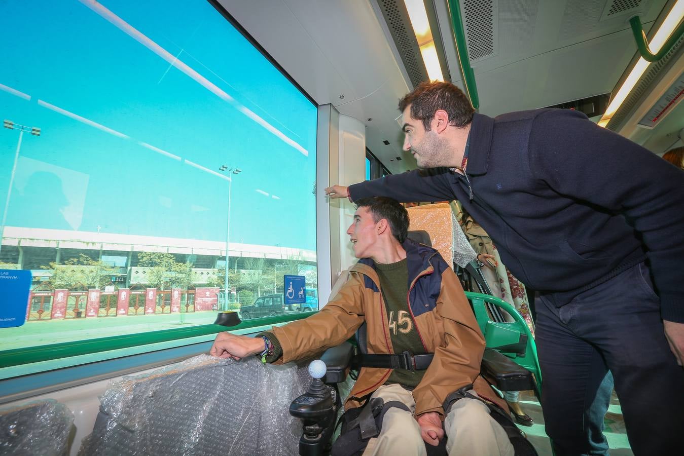 Pruebas dinámicas del metro entre Albolote y Armilla