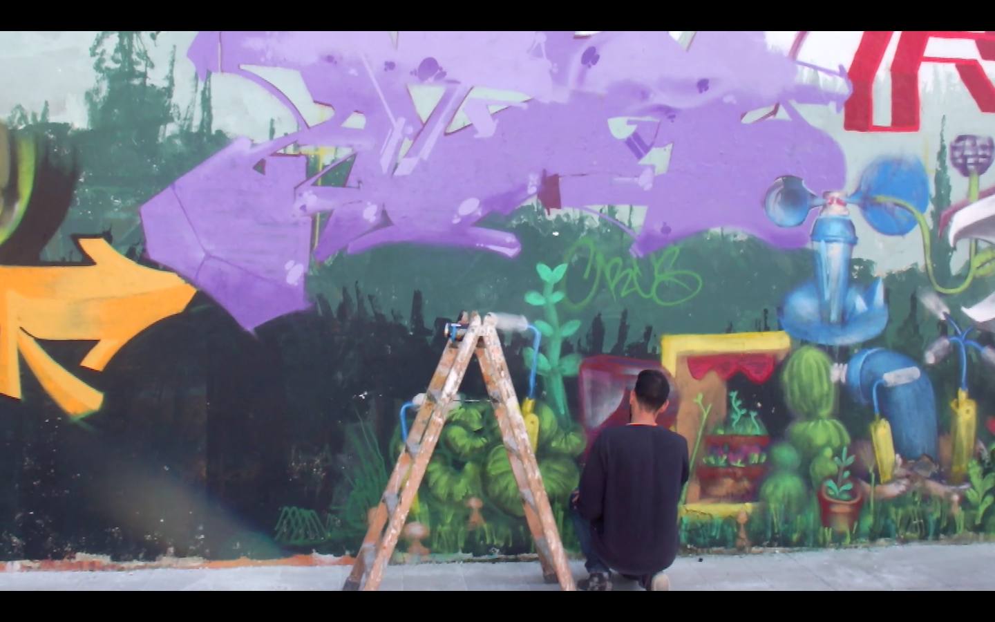 El graffiti en Granada ve la luz (II)