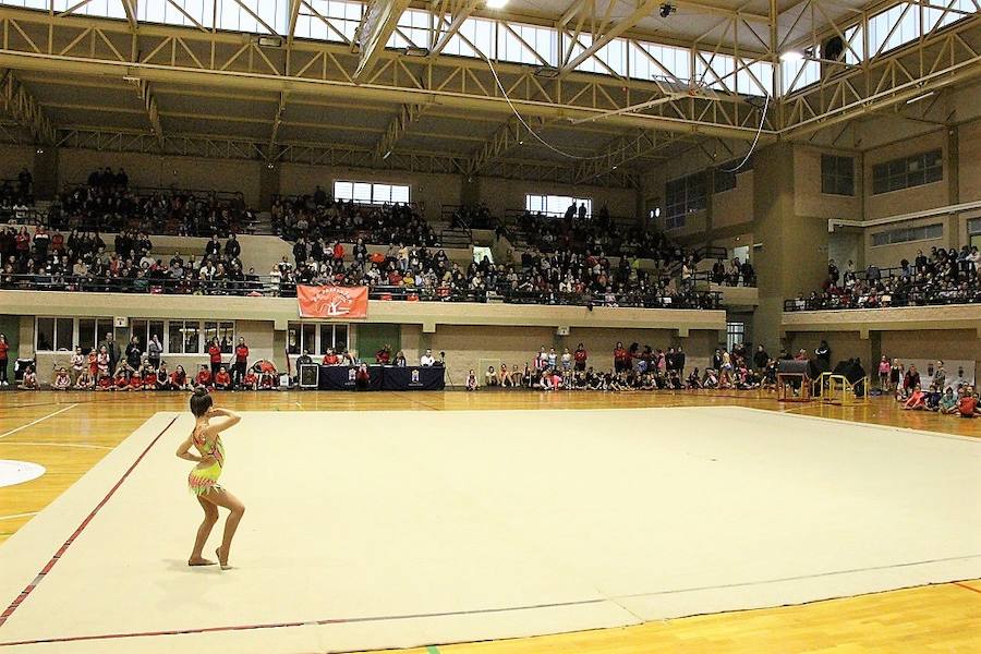 La Escuela de Gimnasia Rítmica de Roquetas de Mar celebró una gran exhibición