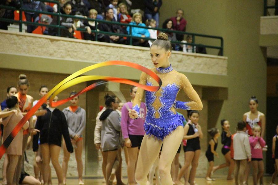 La Escuela de Gimnasia Rítmica de Roquetas de Mar celebró una gran exhibición