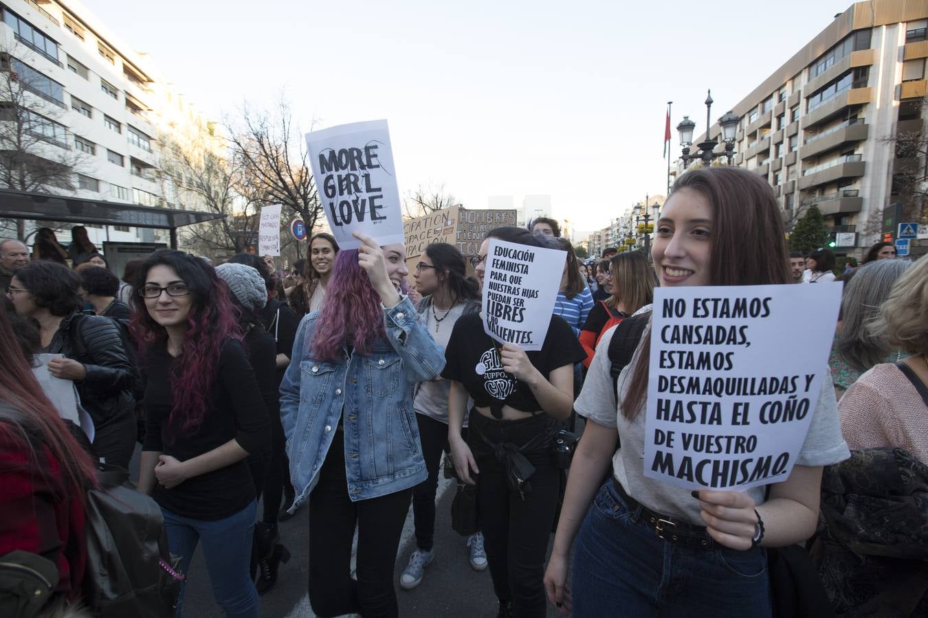 Granada celebra el 8 de marzo reivindicando la «igualdad real»