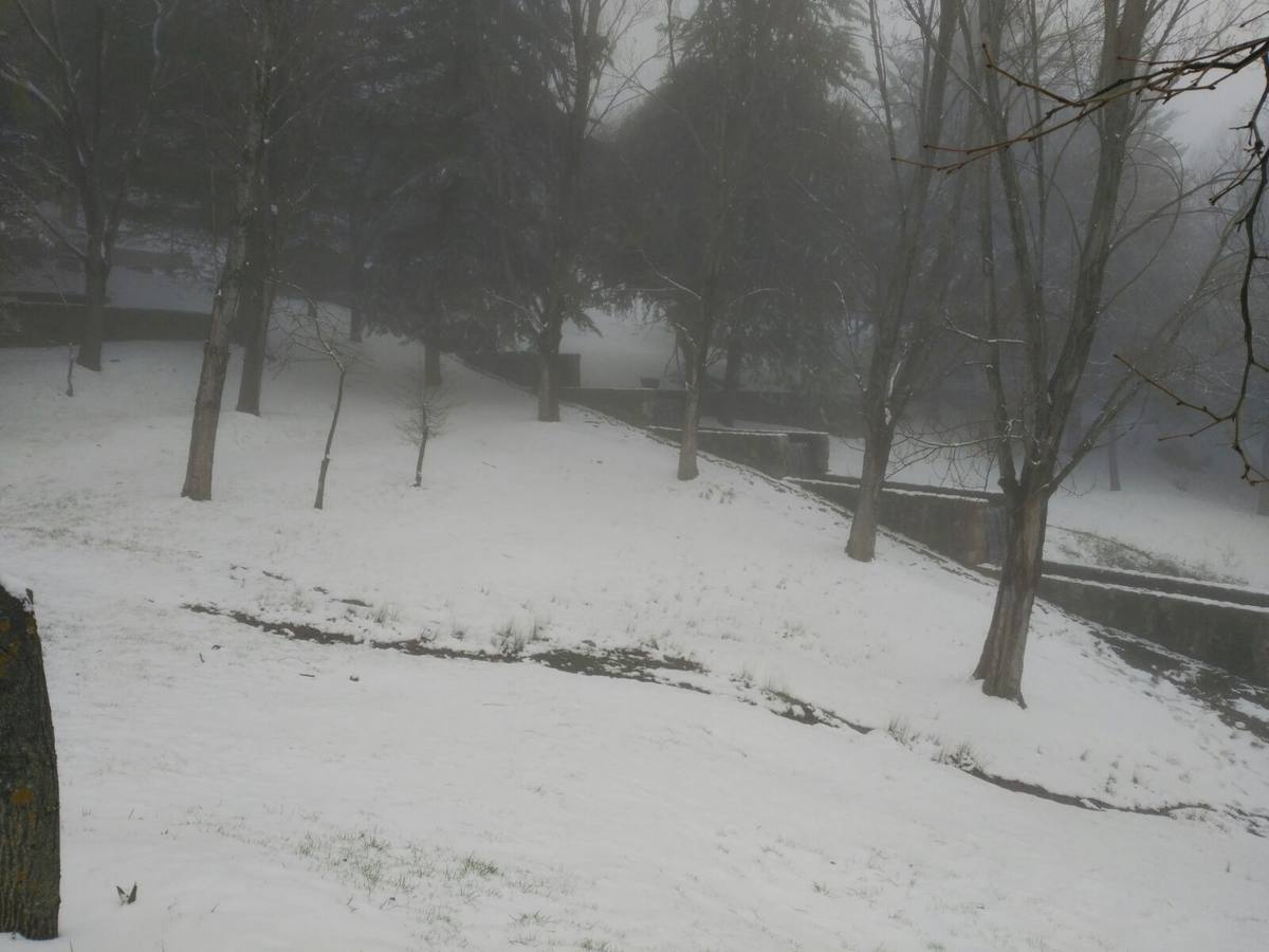 Así ha lucido hoy la provincia helada