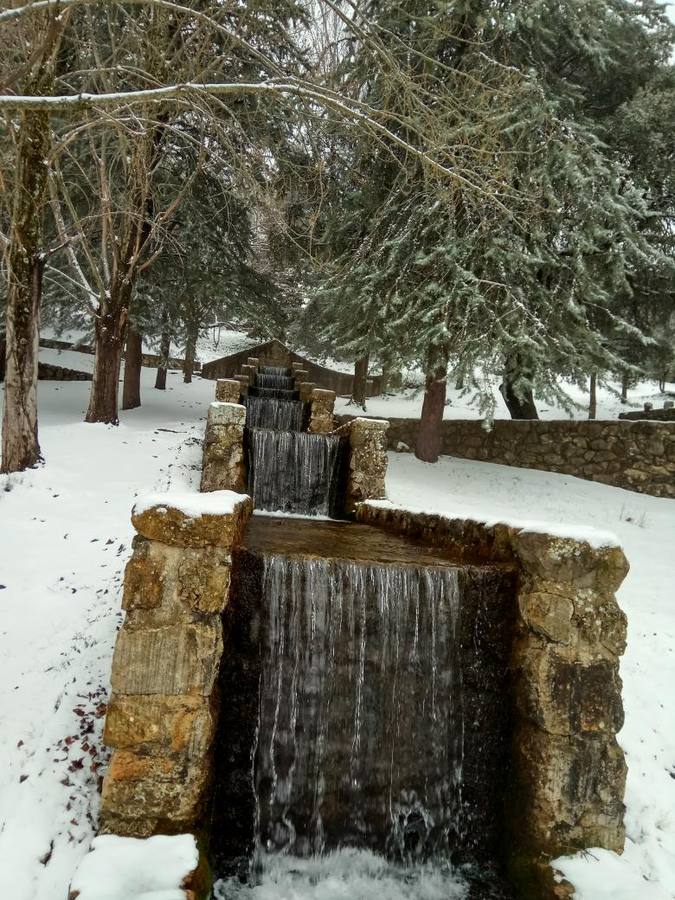 Así ha lucido hoy la provincia helada