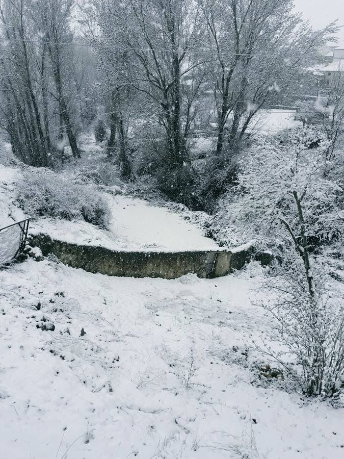 Así ha lucido hoy la provincia helada