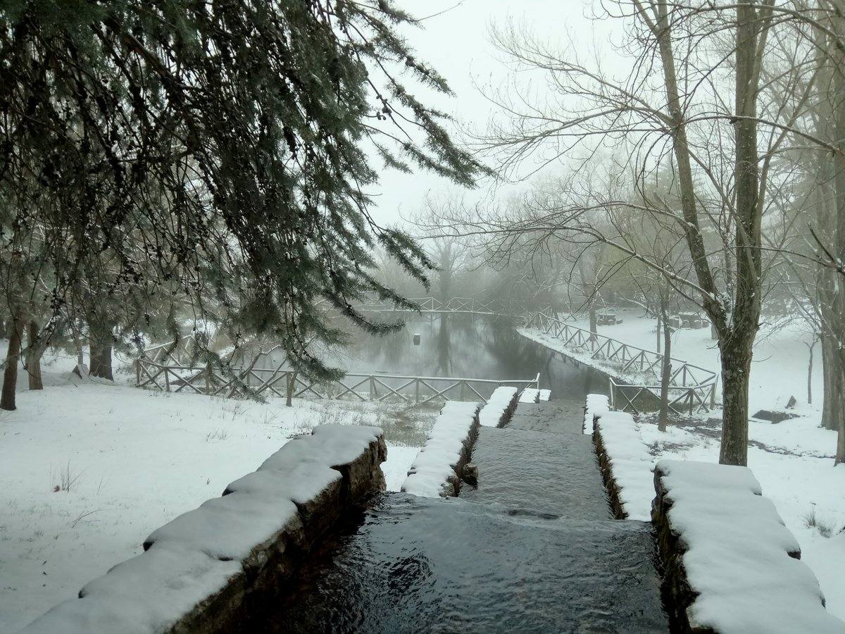 Así ha lucido hoy la provincia helada