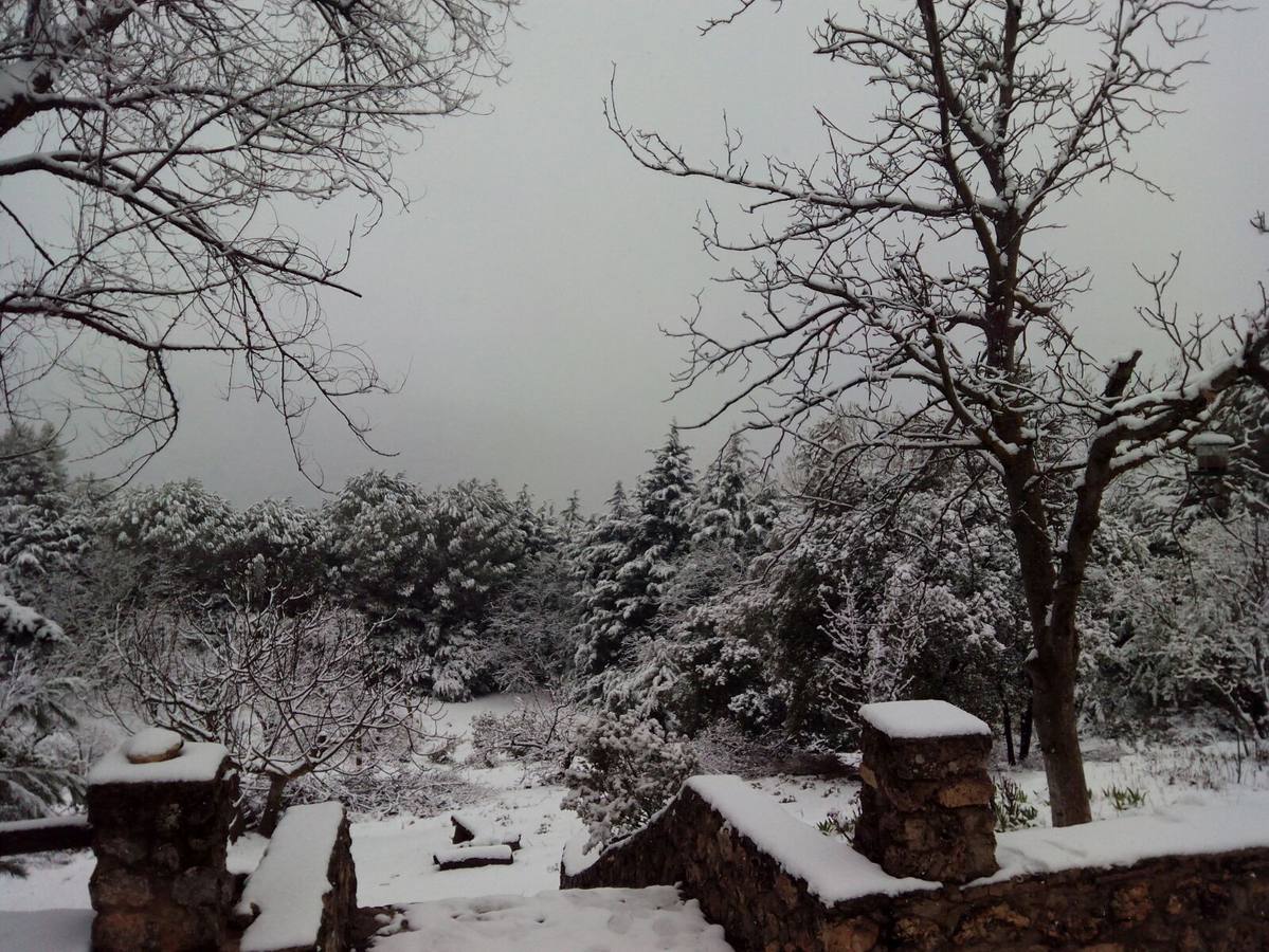 Así ha lucido hoy la provincia helada