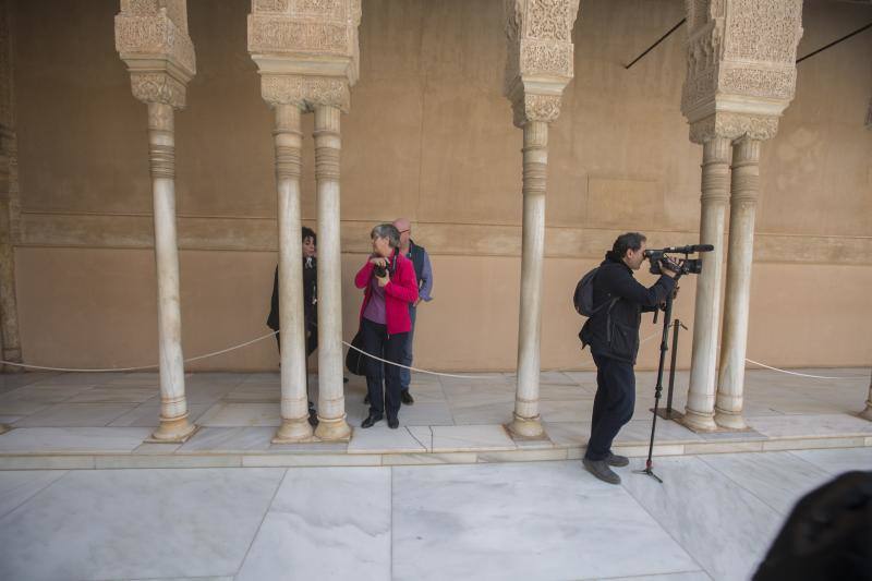 El Patio de los Leones vuelve a lucir más espectacular sin un andamio