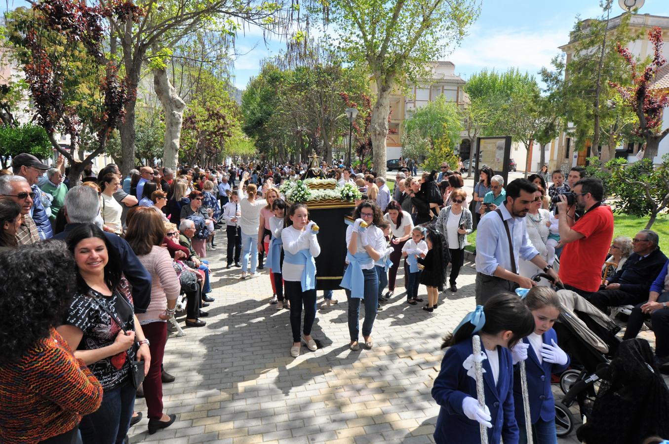 El Padul concentró todos sus pasos de Semana Santa en la tarde-noche del Viernes Santo