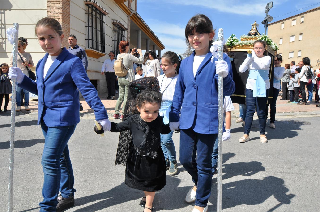 El Padul concentró todos sus pasos de Semana Santa en la tarde-noche del Viernes Santo