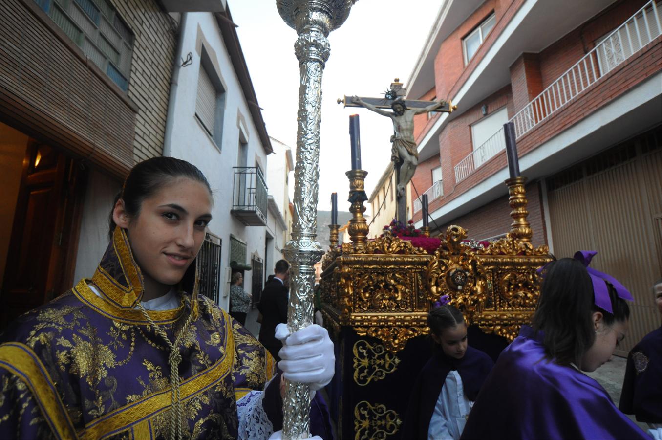 El Padul concentró todos sus pasos de Semana Santa en la tarde-noche del Viernes Santo