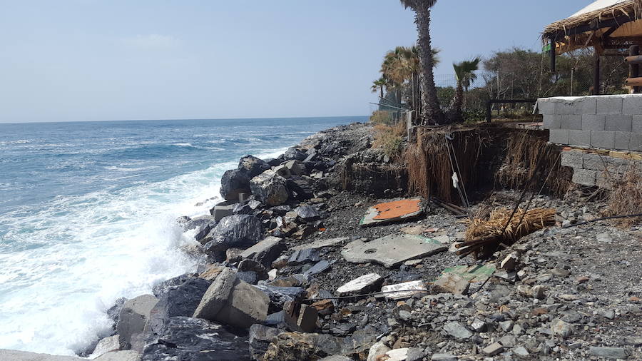 Así están las playas de la Costa Tropical