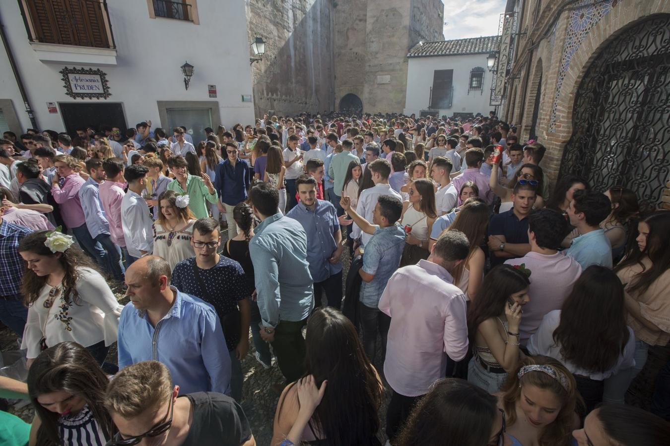 El ambiente en las Cruces de Granada
