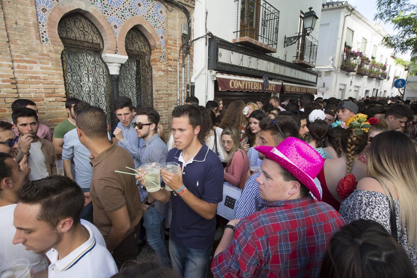El ambiente en las Cruces de Granada