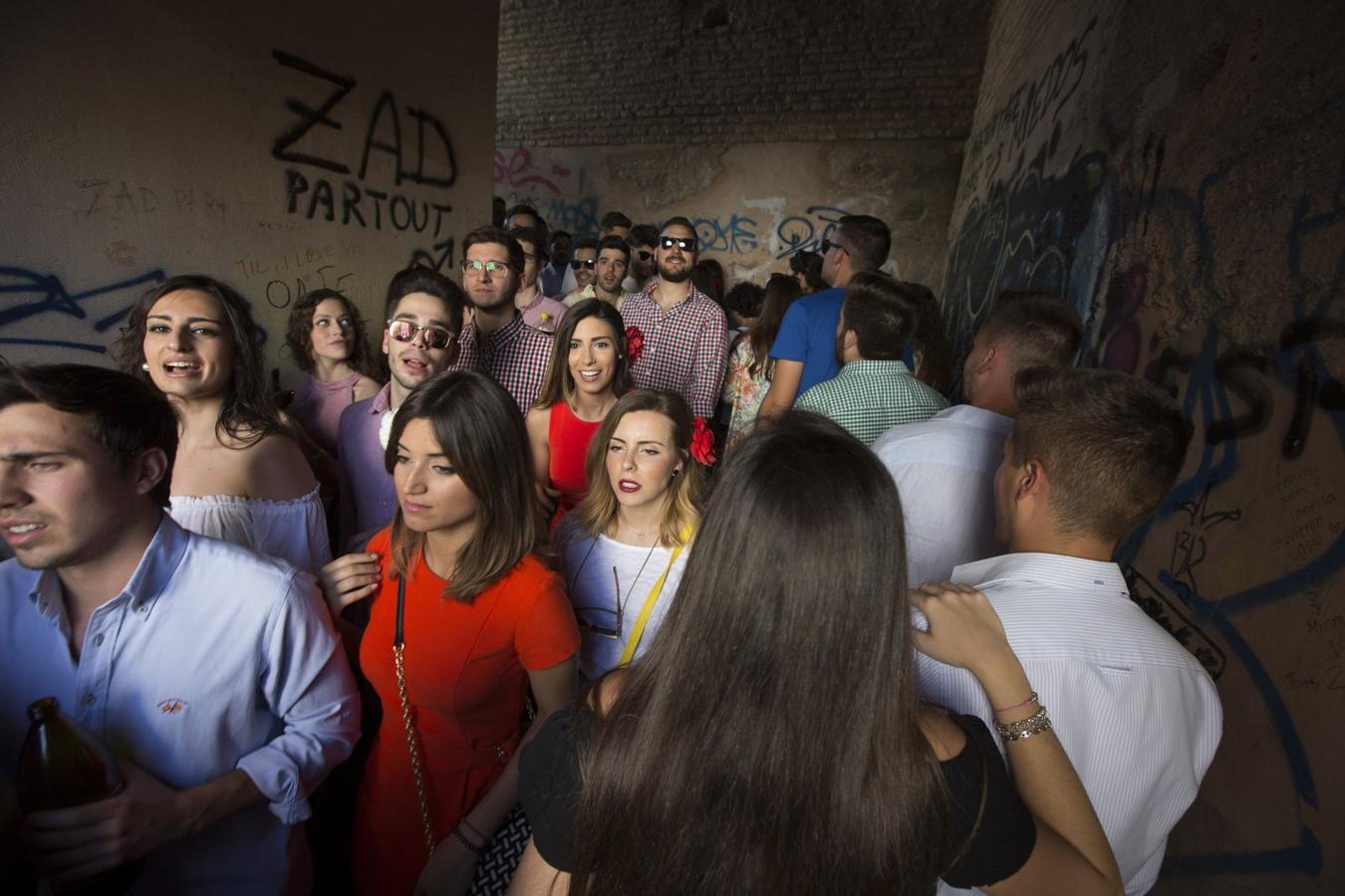 El ambiente en las Cruces de Granada