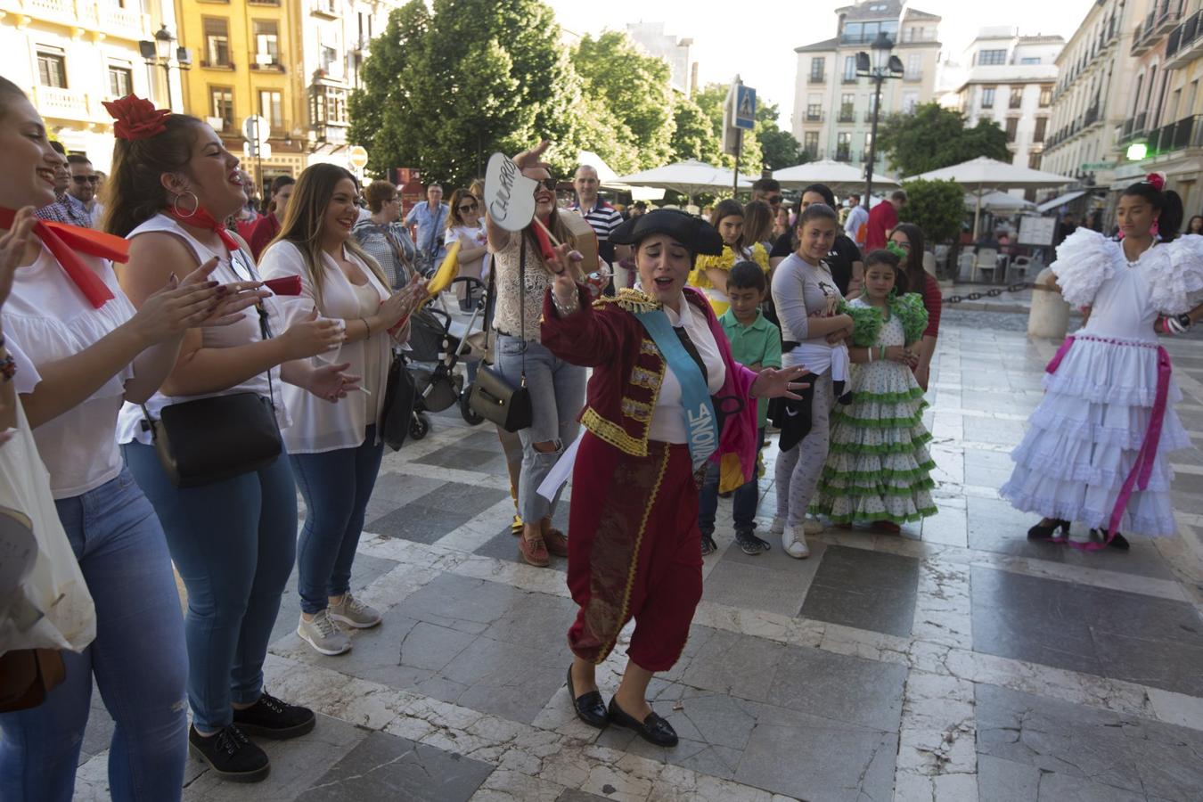 El ambiente en las Cruces de Granada