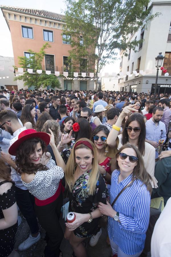 El ambiente en las Cruces de Granada