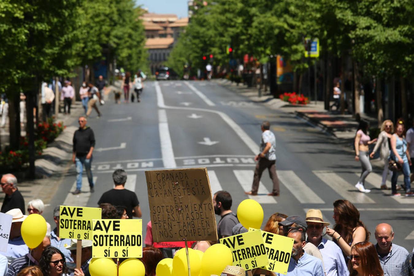 Granada vuelve a clamar contra el aislamiento ferroviario