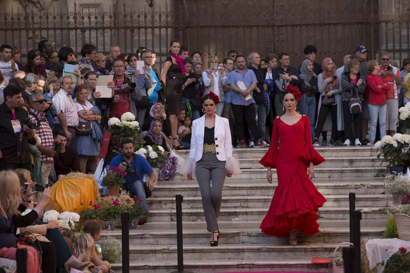 Pasarela de moda flamenca en las Pasiegas