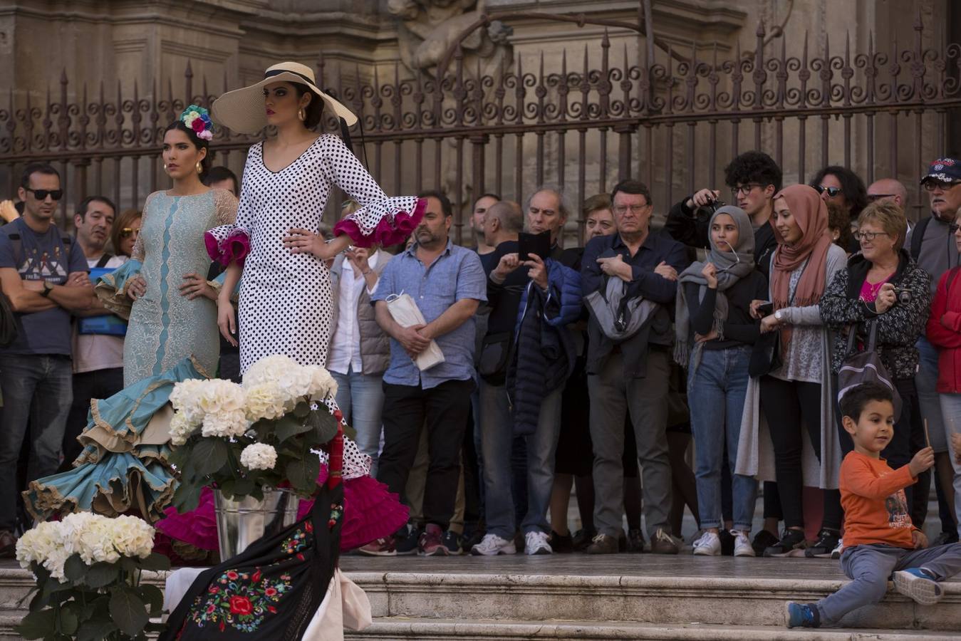 Pasarela de moda flamenca en las Pasiegas
