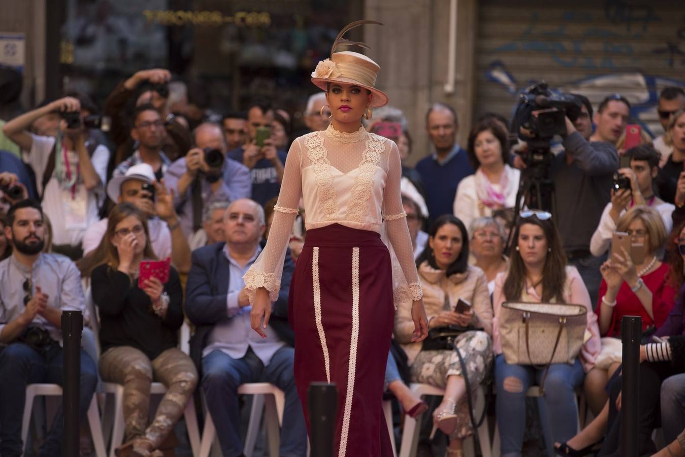 Pasarela de moda flamenca en las Pasiegas