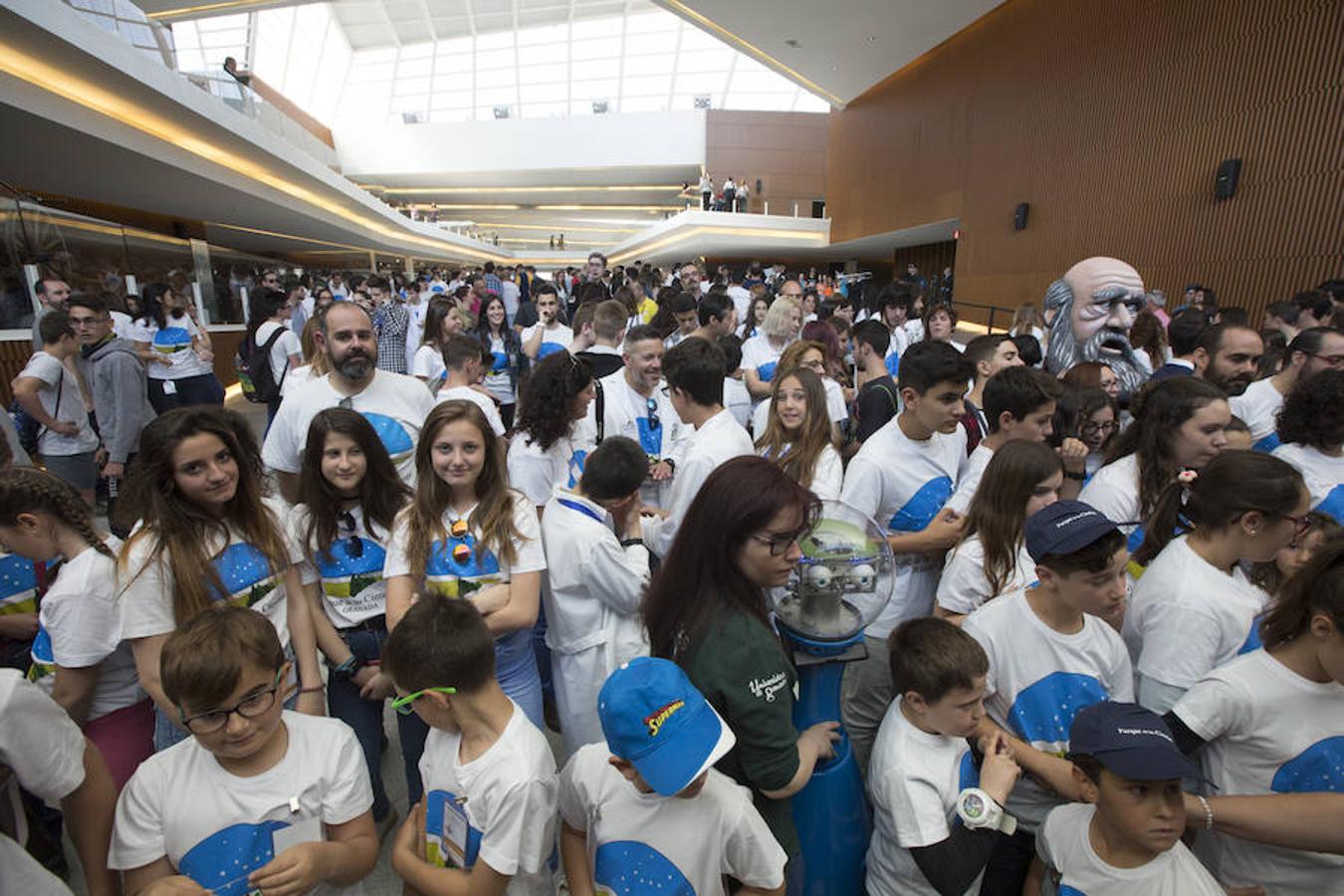 Lleno absoluto en el día gratis del Parque de las Ciencias