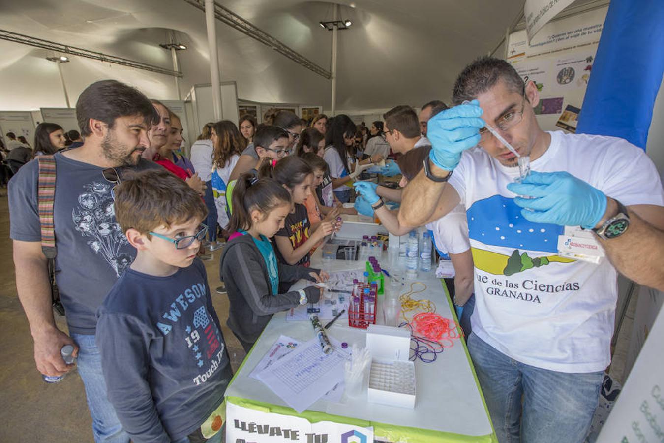Lleno absoluto en el día gratis del Parque de las Ciencias