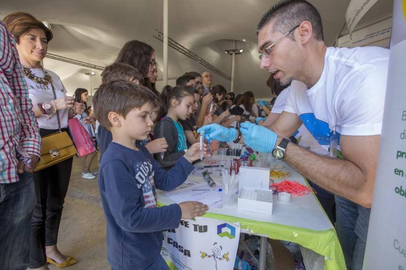 Lleno absoluto en el día gratis del Parque de las Ciencias