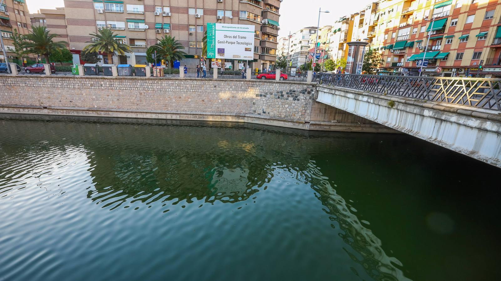 Un río de mosquitos y suciedad en Granada