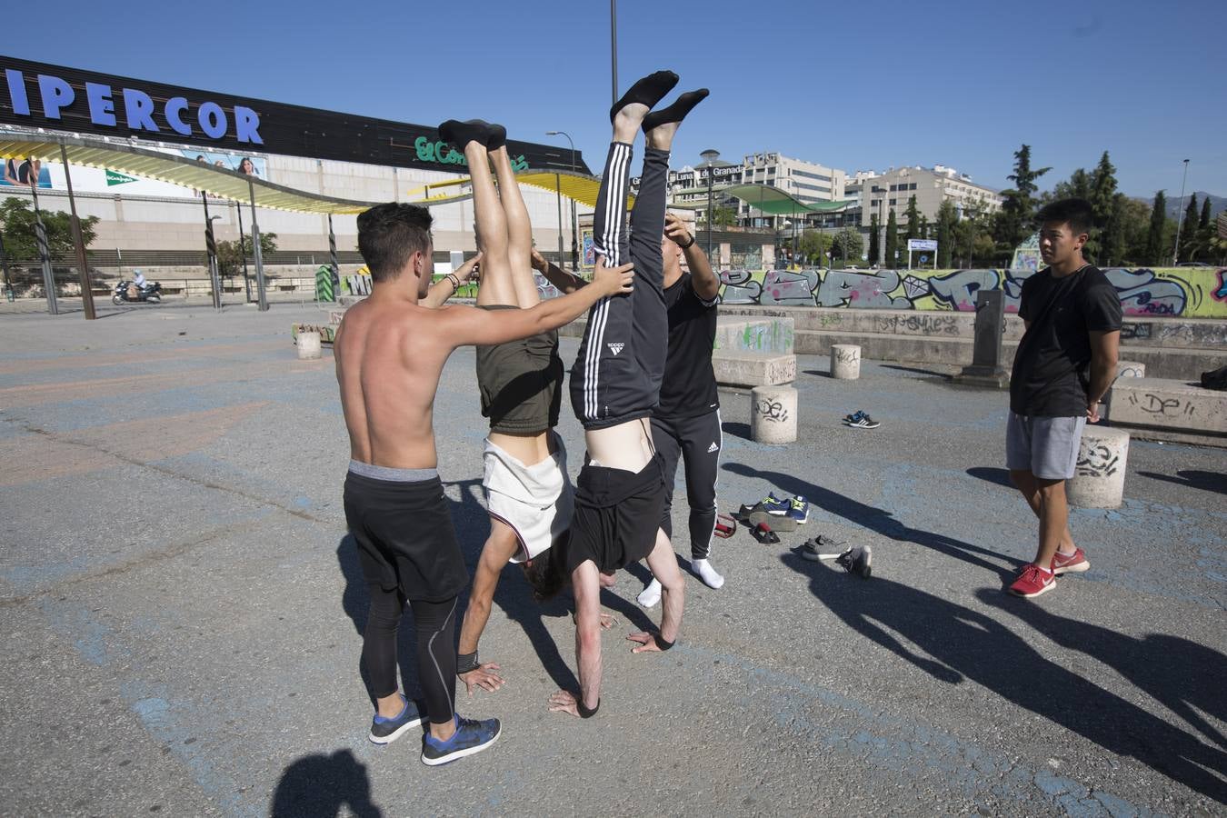 Street Workout, la otra vida del botellódromo