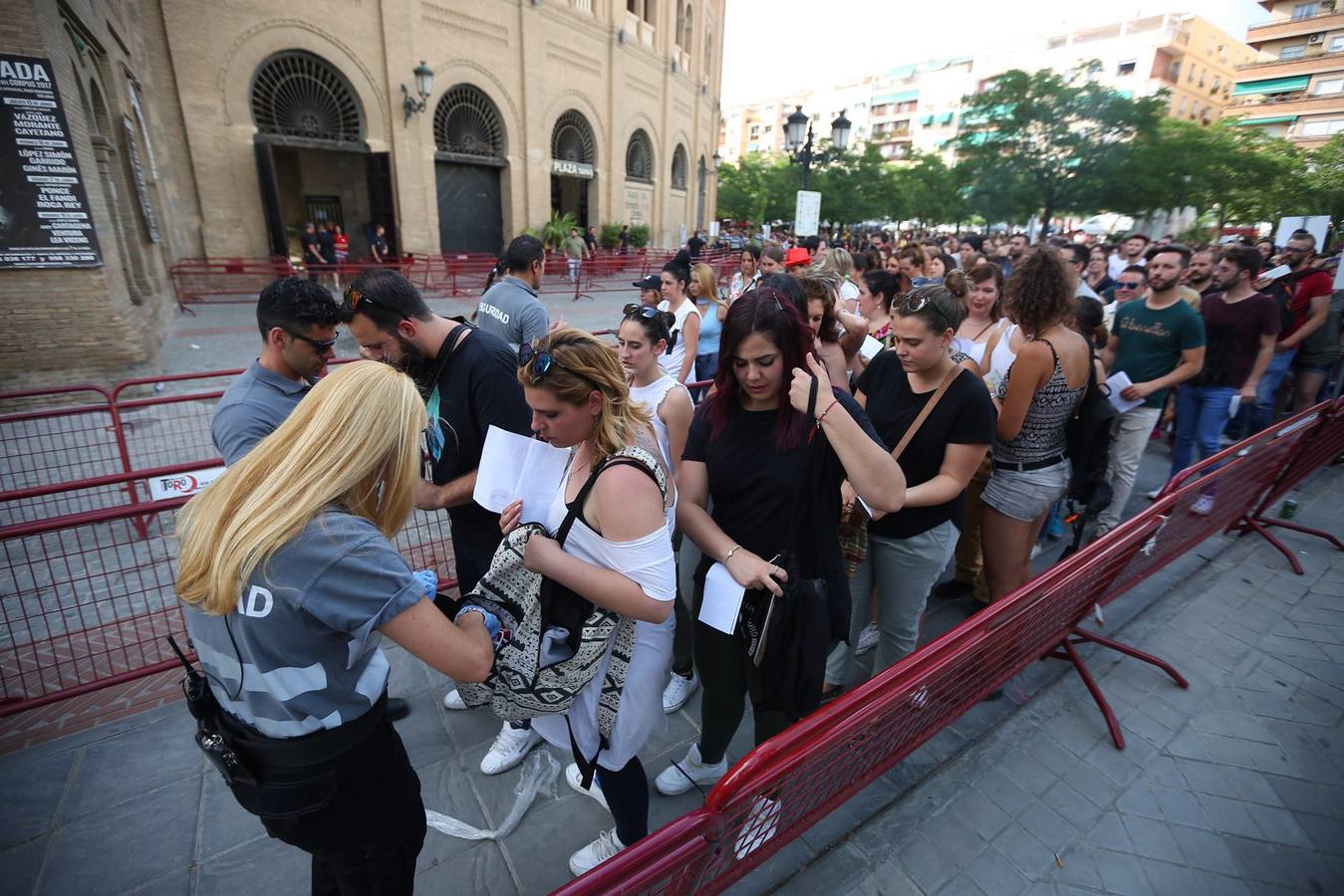 El concierto de Ricky Martin en Granada, supervigilado