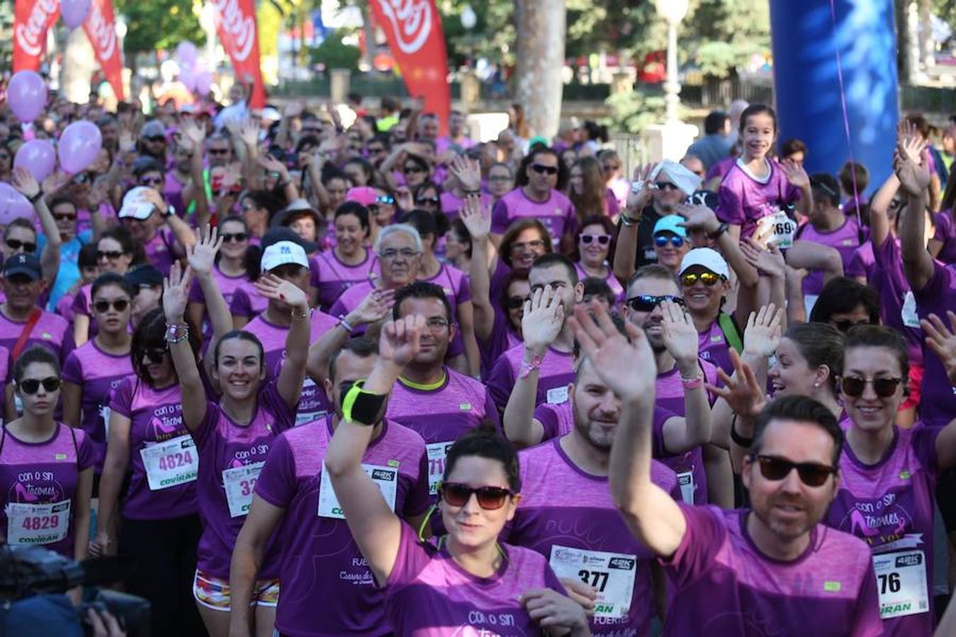 Esfuerzo y lucha en la Carrera de la Mujer